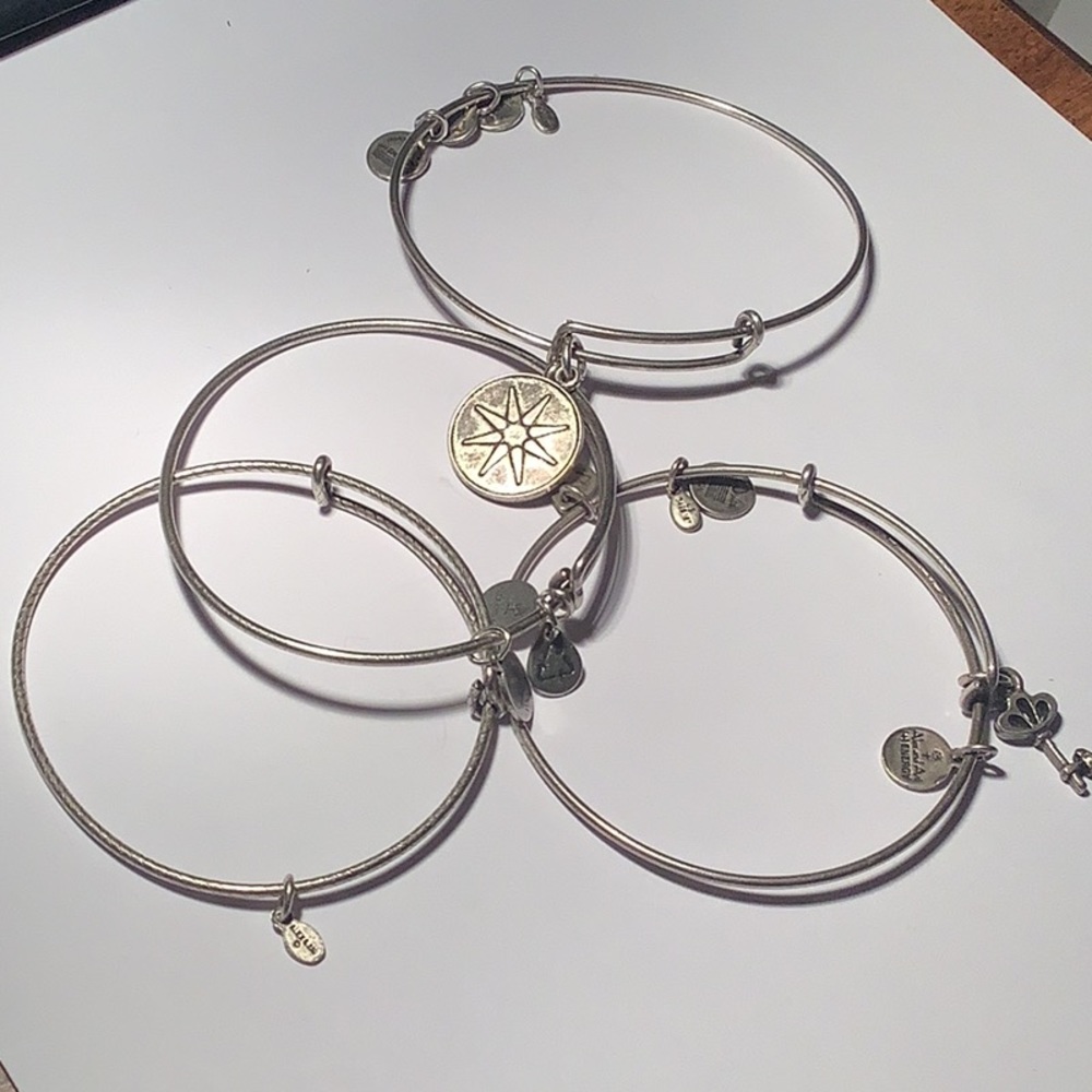 “ALEX AND ANI” Bracelet Lot, Star of Venus Charm Bracelet & 3 more to embellish.